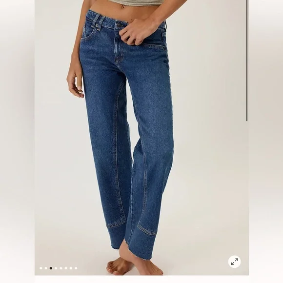 We The Free Risk Taker Mid-Rise Jeans - 31 LONG - Picture 2 of 8